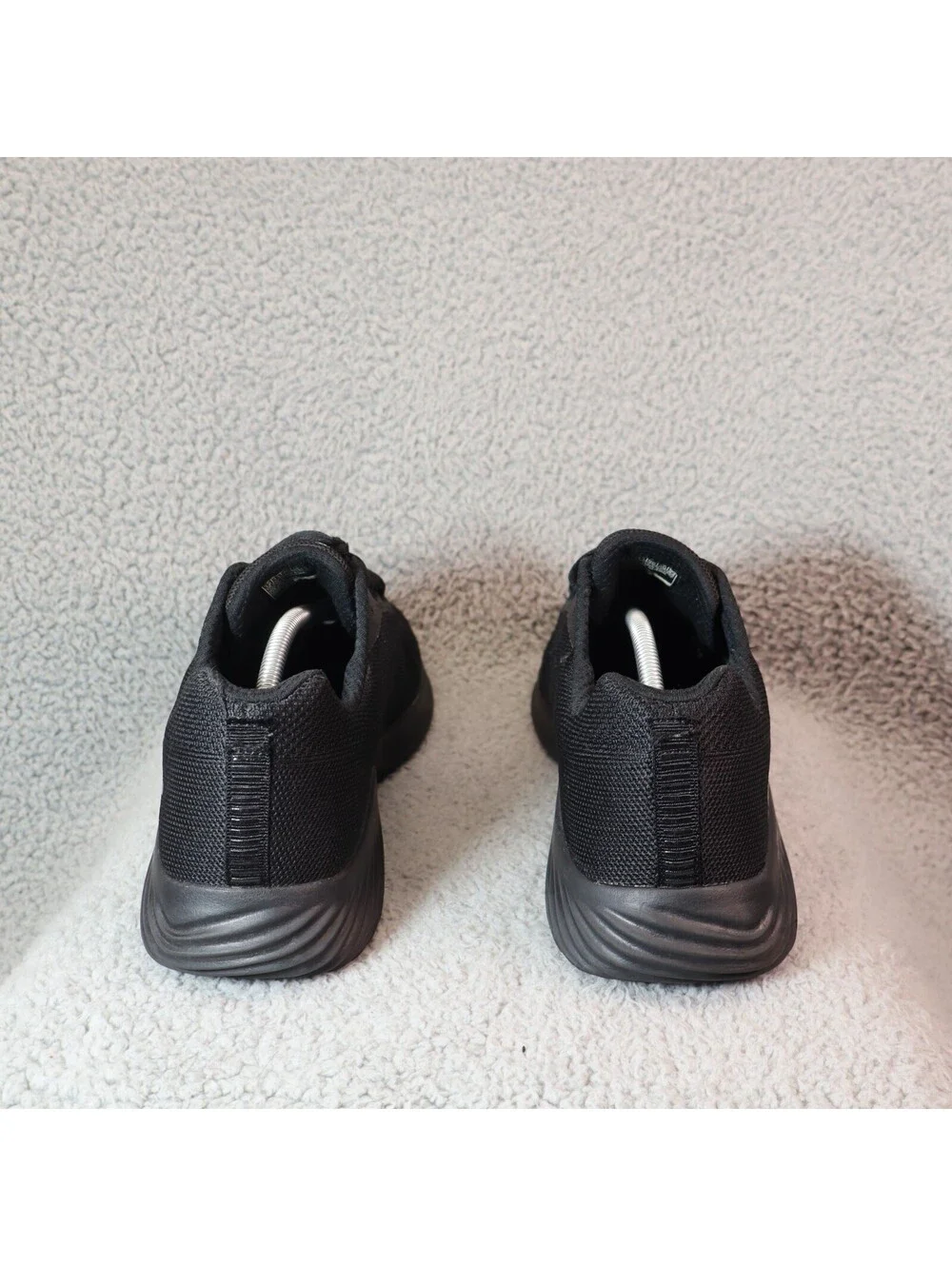 Skechers Bounder Frazin Men sz 12 Triple Black Running